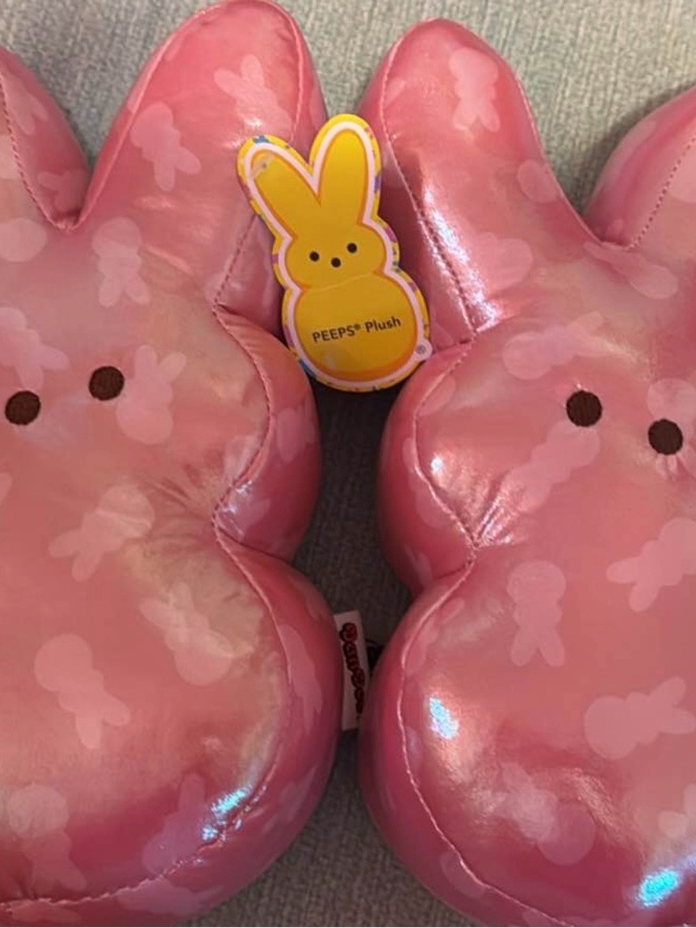 Peeps Plush Pink Bunny Stuffed Animal - Peeps